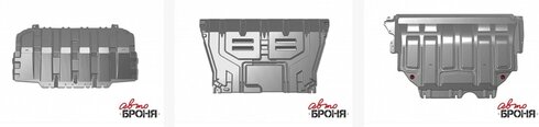 Защита картера двигателя от производителя